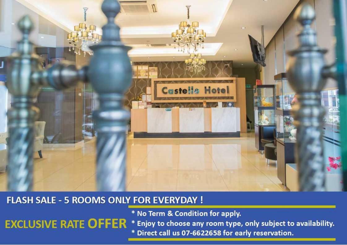 Castello Hotel Kulai Exterior foto
